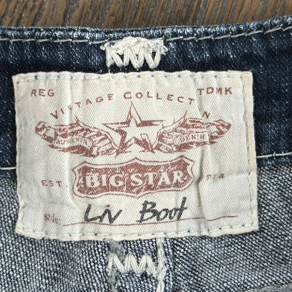 BIG STAR™️ Sz 27x31 Vintage Collection Liv Boot Stretch Jeans - Picture 10 of 16